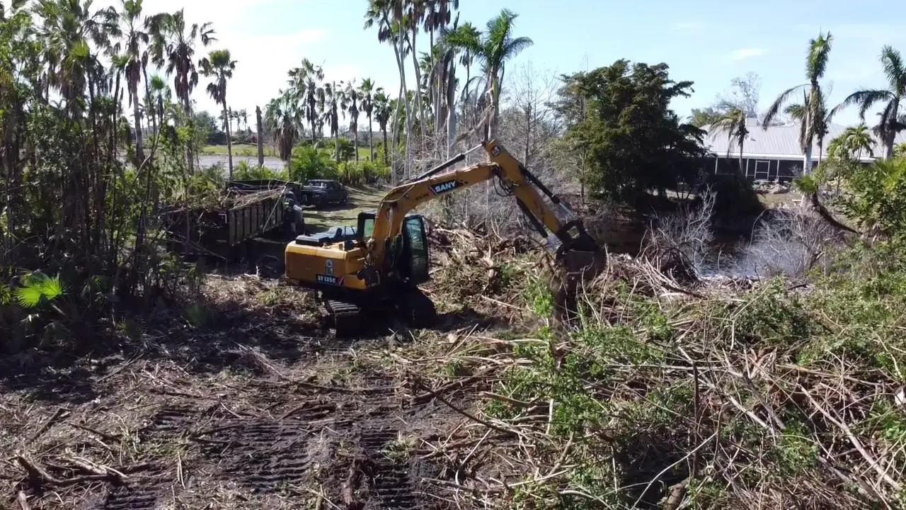Land Clearing Timelapse